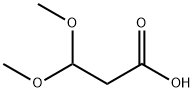 3,3-二甲氧基丙酸 结构式