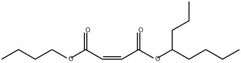 Maleic acid 1-butyl 4-octyl ester 结构式