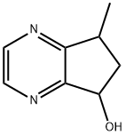 5H-Cyclopentapyrazin-5-ol,  6,7-dihydro-7-methyl-  (9CI) Structure