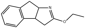 Indeno[2,1-b]pyrrole, 2-ethoxy-3,3a,8,8a-tetrahydro- (9CI) Structure