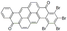 tetrabromopyranthrene-8,16-dione 化学構造式