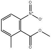 2-メチル-6-ニトロ安息香酸メチル 化学構造式