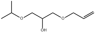 1-(アリルオキシ)-3-イソプロポキシ-2-プロパノール 化学構造式
