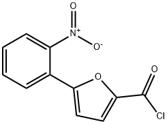 5-(2-硝基苯基)呋喃-2-甲酰氯, 61941-88-6, 结构式