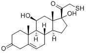 Tixocortol, 61951-99-3, 结构式