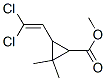 methyl 3-(2,2-dichloroethenyl)-2,2-dimethyl-cyclopropane-1-carboxylate,61976-30-5,结构式