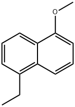 Naphthalene, 1-ethyl-5-methoxy- (9CI) 化学構造式