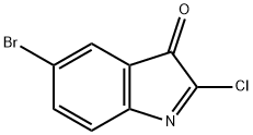 5-bromo-2-chloro-3H-indol-3-one,6199-96-8,结构式