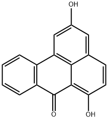 2,6-Dihydroxy-7H-benz[de]anthracen-7-one,61994-52-3,结构式