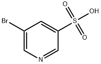 5-溴砒啶-3-磺酸,62009-34-1,结构式