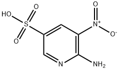 6-Amino-5-nitro-3-pyridinesulfonic acid Struktur