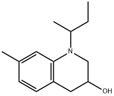 1-sec-butyl-1,2,3,4-tetrahydro-3-hydroxy-7-methylquinoline Structure