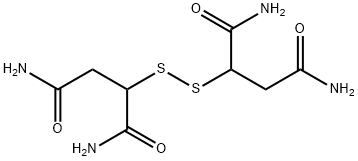 2,2'-DISULFANEDIYL-BIS-SUCCINAMIDE Structure