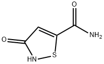 5-Isothiazolecarboxamide,2,3-dihydro-3-oxo-(9CI) Structure