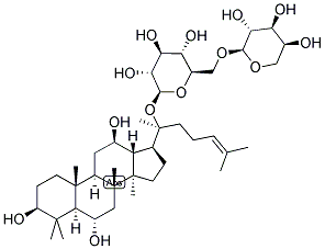 ギンセノシドF3 化学構造式