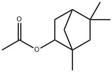 1,5,5-trimethylbicyclo[2.2.1]hept-2-yl acetate Struktur