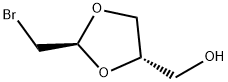 trans-2-bromomethyl-1,3-dioxolane-4-methanol,6204-43-9,结构式