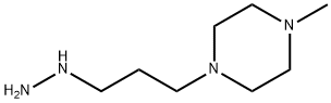 Piperazine, 1-(3-hydrazinopropyl)-4-methyl- (9CI),62040-85-1,结构式