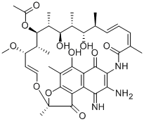 3-Amino-4-imino-rifamycin S Structure