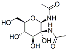 1-N-acetyl-2-acetamido-beta-glucopyranosylamine,6205-72-7,结构式