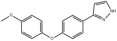 5-[4-(4-METHOXYPHENOXY)PHENYL!-1H-PYRAZOLE, 97