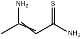 3-氨基-2-丁烯硫代酰胺,62069-87-8,结构式