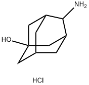 trans-4-アミノ-1-アダマンタノール塩酸塩 化学構造式