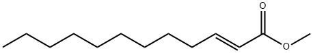 2-Dodecenoic acid, methyl ester, (2E)- 化学構造式