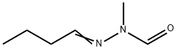 2-Butylidene-1-methylhydrazinecarbaldehyde Structure