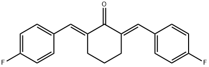 2,6-BIS(4-FLUOROBENZYLIDENE)CYCLOHEXANONE