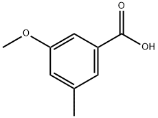 3-Methoxy-5-methylbenzoic acid Struktur