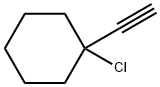 Cyclohexane, 1-chloro-1-ethynyl- (6CI, 7CI, 8CI, 9CI) Struktur
