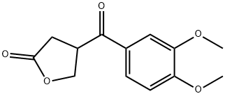 4-(3,4-dimethoxybenzoyl)oxolan-2-one,62096-81-5,结构式