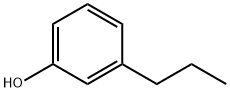 3-正-丙基苯酚, 621-27-2, 结构式