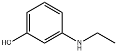 3-(エチルアミノ)フェノール 化学構造式