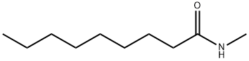 NONADECANOIC ACID N-METHYLAMIDE Struktur