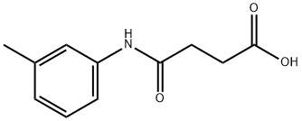 4-氧代-4-(间甲苯基氨基)丁酸, 62134-48-9, 结构式