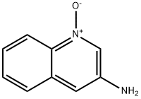 3-Quinolinamine,1-oxide(9CI) 结构式