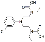 비스(에틸카르밤산)[(3-클로로페닐)이미노]비스(2,1-에탄디일)에스테르