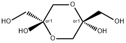 1,3-ジヒドロキシアセトン (ダイマー) 化学構造式