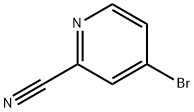 4-ブロモ-2-シアノピリジン 化学構造式