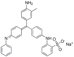 アルカリブルー4B 化学構造式