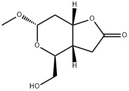 2-脱氧-Α-D-阿洛糖苷3,4-碳酸甲酯,62158-33-2,结构式