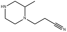1-Piperazinepropanenitrile,2-methyl-(9CI),6216-09-7,结构式