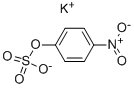 P-NITROPHENYL SULFATE POTASSIUM SALT Structure