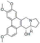 (12aS,13R)-3,6,7-Trimethoxy-13-hydroxy-9,10,11,12,12a,13-hexahydro-9a-aza-9aH-cyclopenta[b]triphenylene 结构式