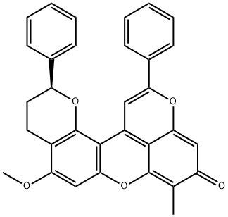 龙血树脂红血树脂 结构式