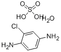 2-クロロ-1,4-ベンゼンジアミン/硫酸 化学構造式