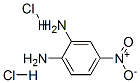 4-硝基-O-苯二胺2HCL,6219-77-8,结构式