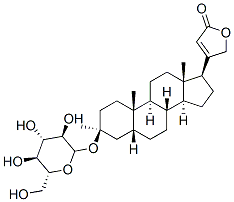 3 alpha-methyldigitoxigenin glucoside Structure